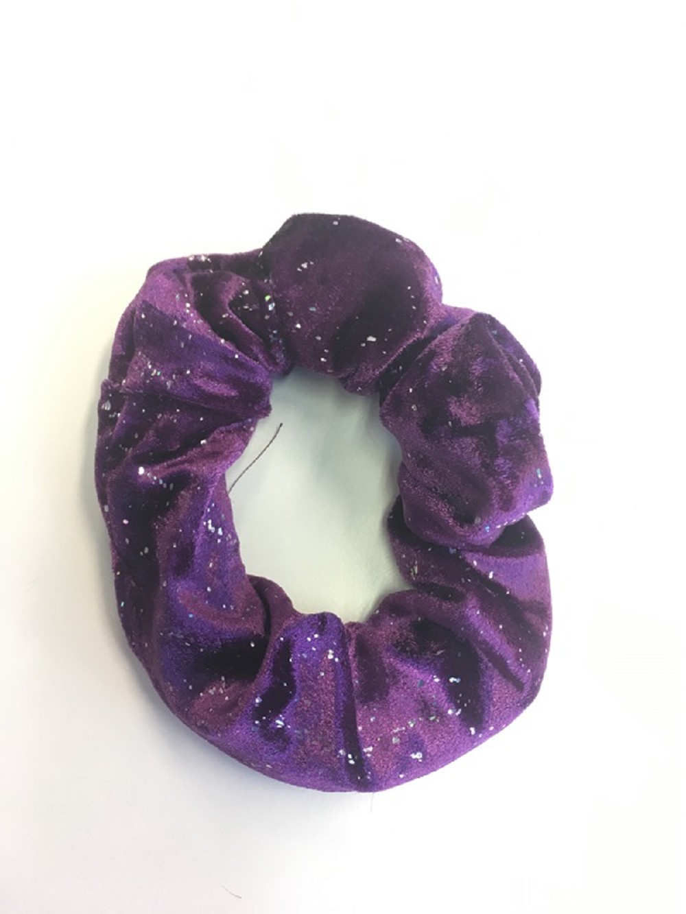 Hårstrikk i glittervelur H702-033
