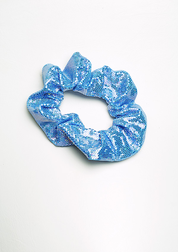 Hårstrikk i lycra glitterstoff H951-016